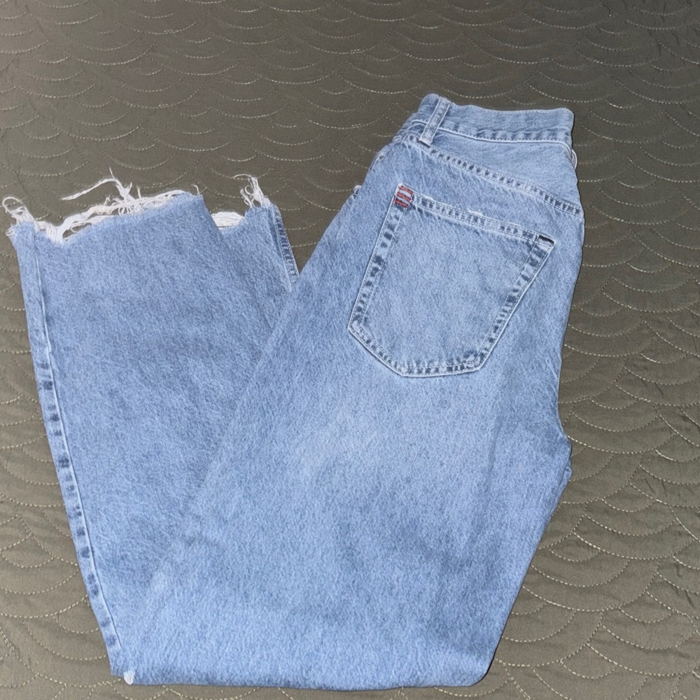 BDG High-Rise Baggy Jeans in Denim Blue